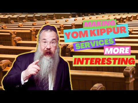 Rabbi Shais Taub—Making Yom Kippur Services MORE INTERESTING | With Cantorial Accompaniment