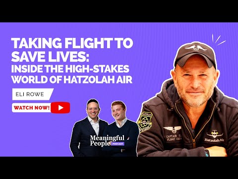 Taking Flight to Save Lives: Inside the High-Stakes World of Hatzalah Air