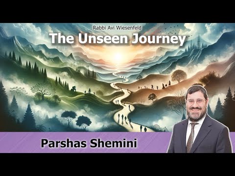 Rabbi Avi Wiesenfeld – Shemini 🛣️ The Unseen Journey