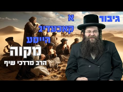 א קאכעדיג הייסע מקוה | הרב מרדכי שיף