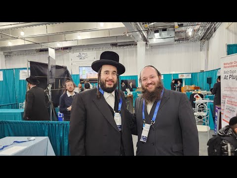 Efraim Feder Live at the Belz “Zeh MiZeh” Business Expo | Short Interviews with Business Owners