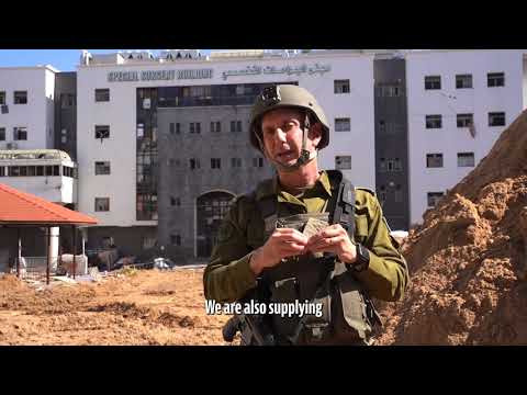 Shifa Hospital Operational Update Live on Scene from IDF Spokesperson Daniel Hagari