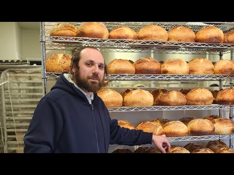 Interview and Tour at the New Lechem Sourdough Location in Lakewood, NJ with Owner Motti Shlesinger