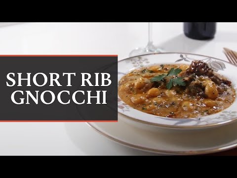 Short Rib Gnocchi Dish (Homemade Comfort Food)