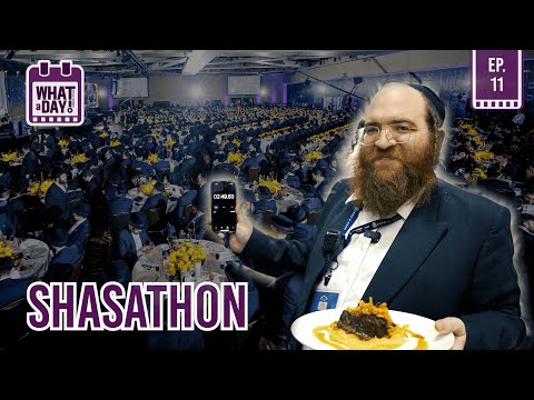 Behind the Scenes at ATime Shasathon Siyum Hashas In One Day with Eli Friedman | #whataday EP.11