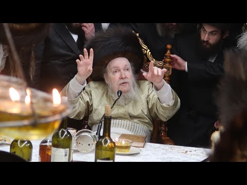 שושן פורים ביי האדמו”ר מ’לעלוב | Shushan Purim with Lelov Rebbe