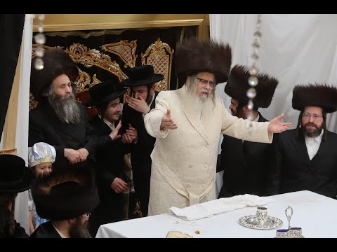 פורים ביי האדמו”ר מ’סאטמאר | Purim with Satmar Rebbe, Reb Zalman Leib