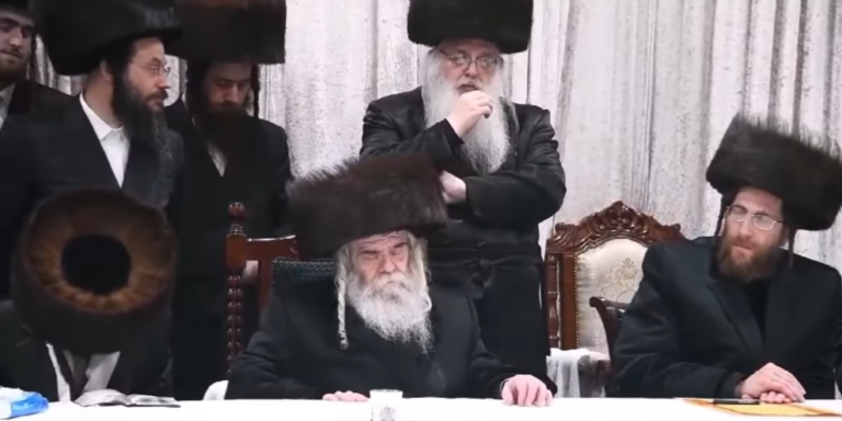 Wedding of the Kretchnif Rebbe’s Grandson