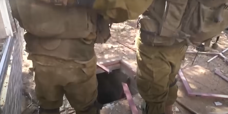 IDF Combat Engineers Destroy Hamas Tunnel Entrances